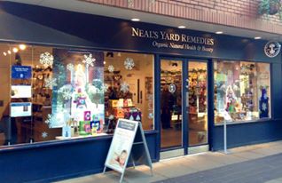 Neal's Yard Remedies Store in St. Albans - home of my first massage job